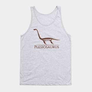 Plesiosaurus skeleton Tank Top